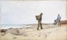 Oyster Pickers, 1885. Creator: Ada Thilen