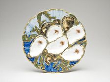 Oyster Plate, designed 1879, produced 1880/87. Creator: Haviland & Co