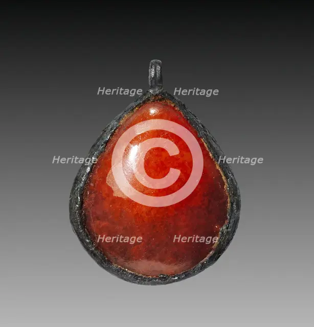 Oyster-Shell Pendant, 1980-1801 BC. Creator: Unknown.