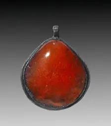 Oyster-Shell Pendant, 1980-1801 BC. Creator: Unknown