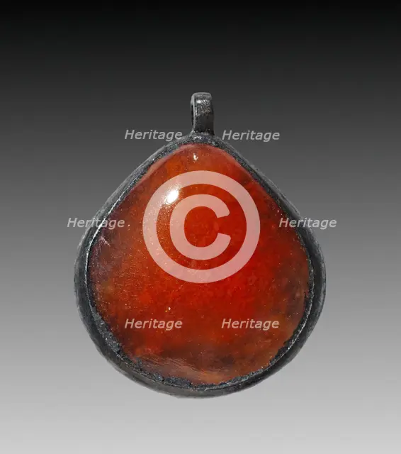 Oyster-Shell Pendant, 1980-1801 BC. Creator: Unknown.