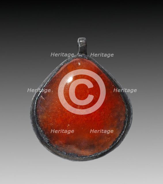 Oyster-Shell Pendant, 1980-1801 BC. Creator: Unknown.