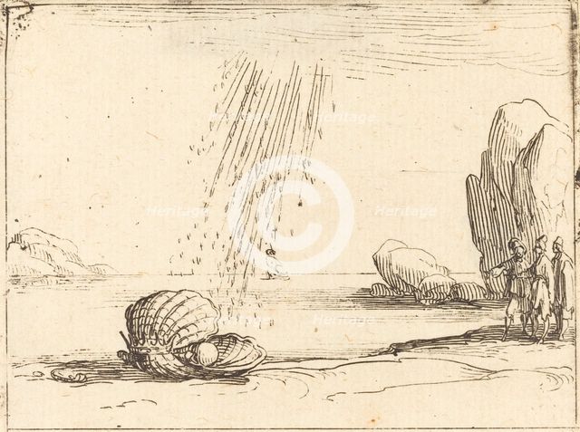 Oyster with Pearl. Creator: Jacques Callot.