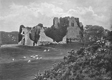 Oystermouth Castle, Mumbles c1896. Artist: Harvey Barton