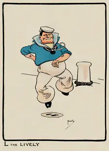 L the Lively 1903. Artist: John Hassall