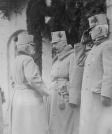 (l to r) Archdukes Friedrich and Peter Ferdinand, between 1914 and c1915. Creator: Bain News Service