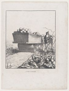 L'Unité Allemande, 1870. Creator: Honore Daumier