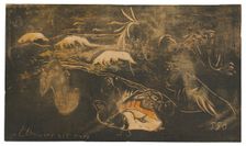 L’univers est créé (The Universe Is Being Created), from the Noa Noa Suite, 1893–94. Creator: Paul Gauguin
