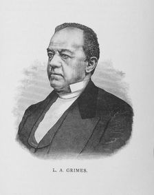 L. A. Grimes, 1887. Creator: Unknown