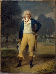 L'Abbé de Saint-Farre, fils naturel du Ducd'Orléans et de Mlle Lemarquis, danseuse..., c1788 — 1798. Creator: Henri-Pierre Danloux
