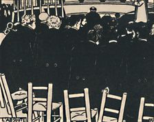 L'Absoute 1919. Artist: Félix Vallotton