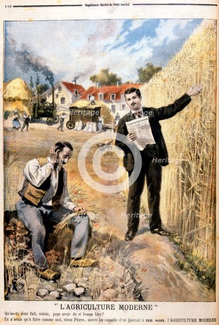 'L'Agriculture Moderne', 1897. Artist: Unknown