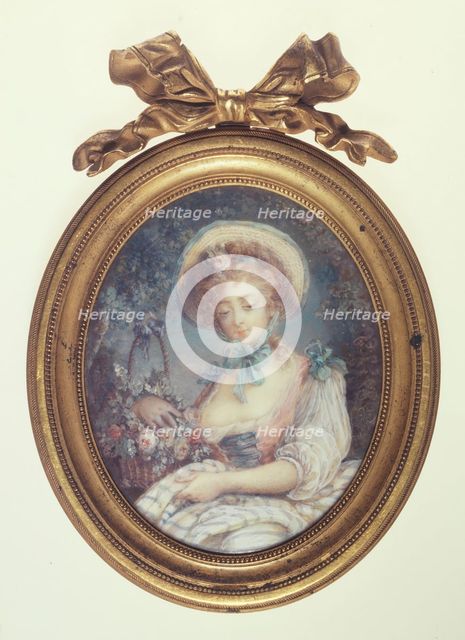 L'Aimable Paysanne, c.1780. Creator: Jacques Philippe Joseph de Saint-Quentin.