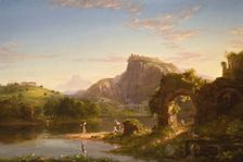 L'Allegro, 1845. Creator: Thomas Cole