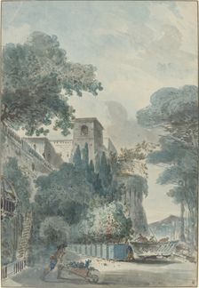 L'Allee de Grenadiers, last third 18th century. Creator: Unknown