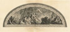 L'Allemagne Cintre du Salon de la Paix en face de la Galerie (Germany...) [pl. 46], published 1752. Creators: Jean-Baptiste Masse, Nicolas Dauphin de Beauvais