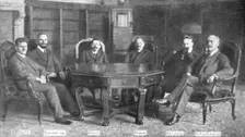 'L'Allemagne Revolutionnaire; Le Directoire de Berlin 1918. Creator: Unknown