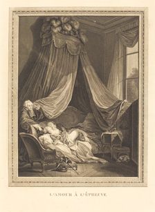 L'Amour à l'epreuve. Creator: Jacques Firmin Beauvarlet
