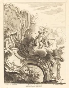 L'Amour Couronnée, 1736. Creator: Antoine Aveline