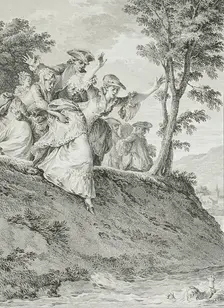L'Amour maternel, 1777. Creator: Antoine Jean Duclos