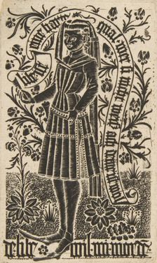 L'Amoureux, 15th century., 15th century. Creator: Anon