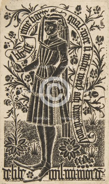 L'Amoureux, 15th century., 15th century. Creator: Anon.