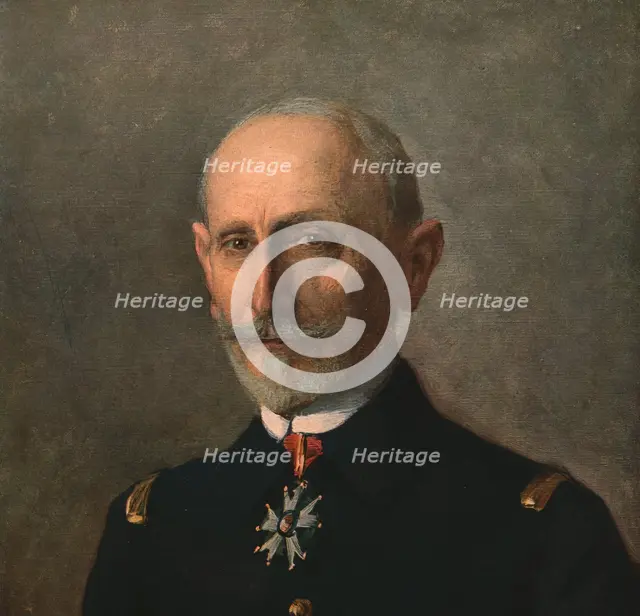'L'Amiral Lacaze; le chef de la marine Francaise', 1916. Creator: Unknown.