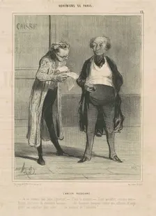 L'ancien négociant, 19th century. Creator: Honore Daumier