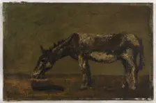 L'âne, between 1862 and 1863. Creator: Gustave Courbet