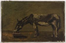 L'âne, between 1862 and 1863. Creator: Gustave Courbet