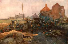 'L'Assaut de Vermelles 1914. Creator: Georges Bertin Scott