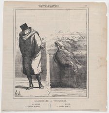 L'Assemblée à Versailles, 1872. Creator: Honore Daumier