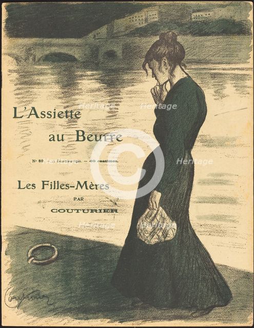 L'Assiette au Beurre, published 1902. Creator: Édouard Couturier.