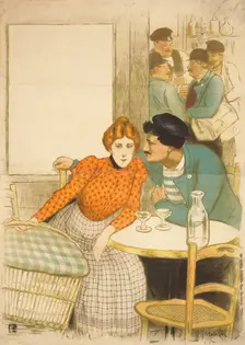 L'Assommoir, 1900. Creator: Theophile Alexandre Steinlen