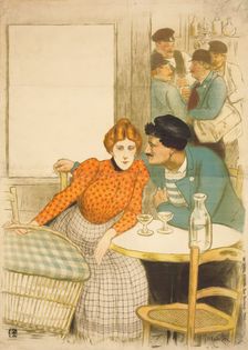L'Assommoir, 1900. Creator: Theophile Alexandre Steinlen