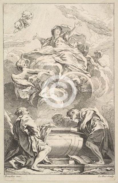 L'Assomption. Creator: Jacques Philippe Le Bas.