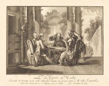 L'apres-midi. Creators: Joseph de Longueil, Charles Eisen