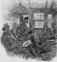 L'Armee Britannique dans le Nord de la France; Officiers diriges vers le front 1916. Creator: Unknown