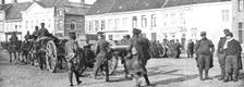 L'Armee Britannique; Les premiers elements Britanniques qui penetrerent en Belgique 1914. Creator: Unknown