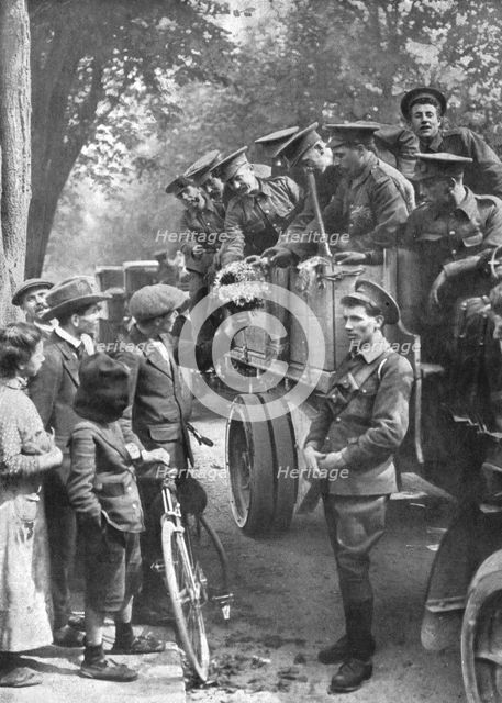 'L'Armee Britannique; sur nos routes de France', 1914. Creator: Unknown.