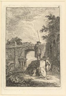 L'Arc de Triomphe.n.d. Creator: Hubert Robert