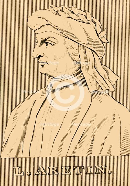 'L. Aretin', (1370-1444), 1830. Creator: Unknown.