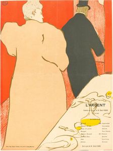 L'Argent, 1895. Creator: Henri de Toulouse-Lautrec