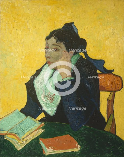 L'Arlésienne: Madame Joseph-Michel Ginoux (Marie Julien, 1848-1911), 1888-89. Creator: Vincent van Gogh.