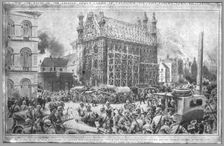 L'Art de la Retouche; Double page publiee par "The Illustrated London News" le 12 Septembre 1914 Creator: Unknown