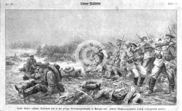 'L'Art de la Retouche; La composition de "L' Illustration" remaniee par la "Wiener..., 1915. Creator: Unknown.