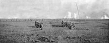 L'Attaque du 5 mai 1917 sur le Chemin des Dames; Progression sous le feu, en ligne..., 1917. Creator: Unknown