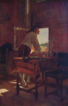 L'Attente 1857, (c1915). Artist: Jean Louis Ernest Meissonier