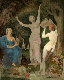 L Automne, ca. 1864. Creator: Pierre Puvis de Chavannes
