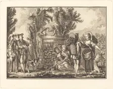L'automne. Creators: Joseph de Longueil, Charles Eisen